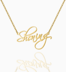 Custom Script Name Necklace