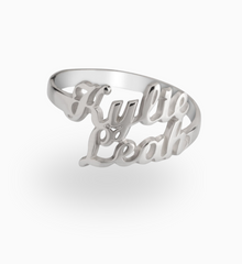 Double Name Ring