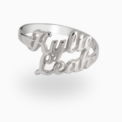 Double Name Ring