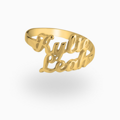 Double Name Ring