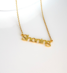 Signature Name Necklace