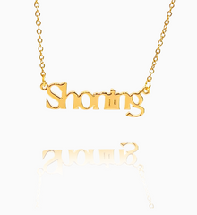 Signature Name Necklace