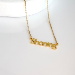 Signature Name Necklace