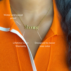 Signature Name Necklace