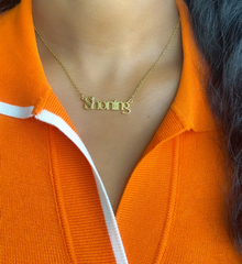 Signature Name Necklace